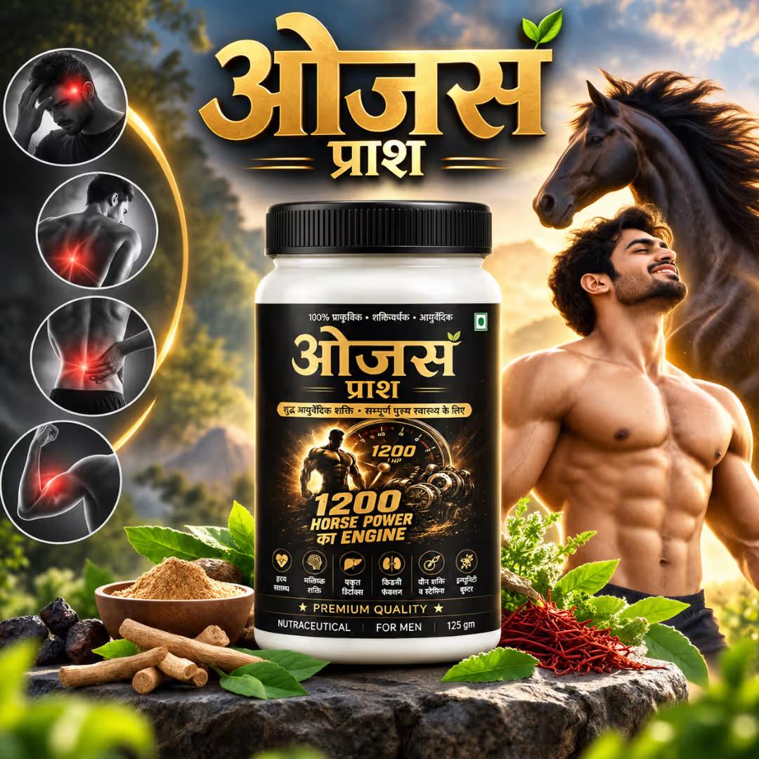 SS Herbal Ojas Prash, 100% Natural | Increased Stamina, image 1