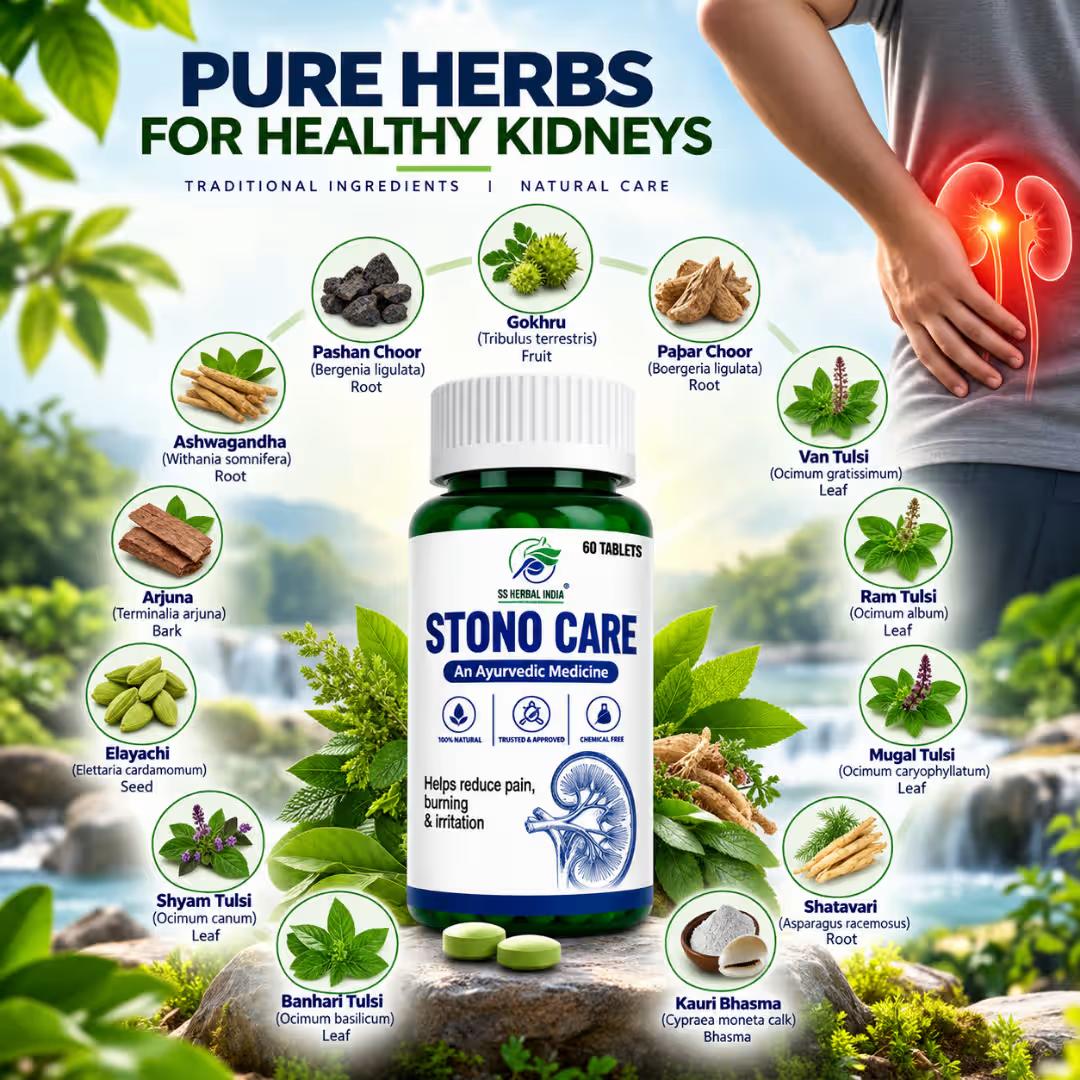 SS herbal Stono Care Tablets | 100% Natural, image 3