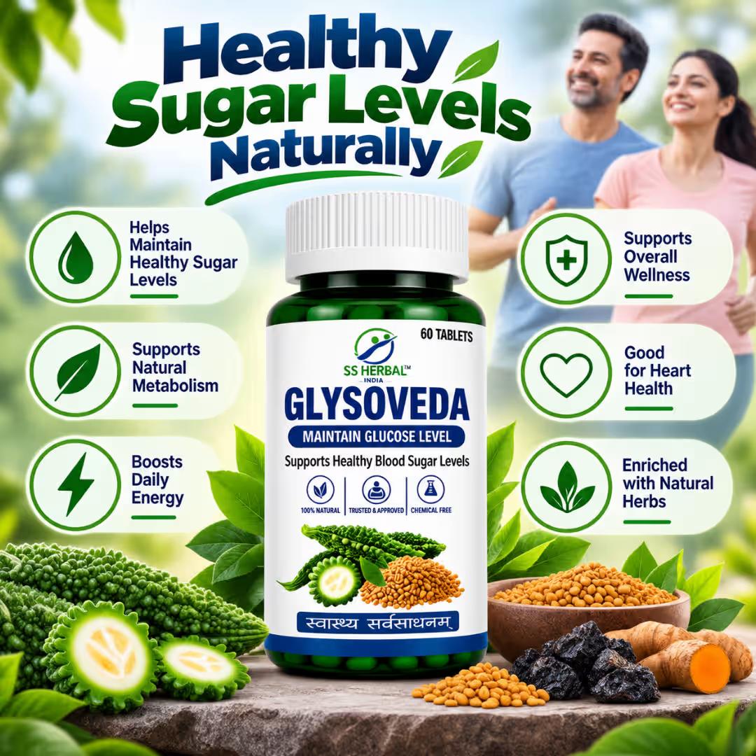 SS Herbal Glysoveda Tablets, image 2