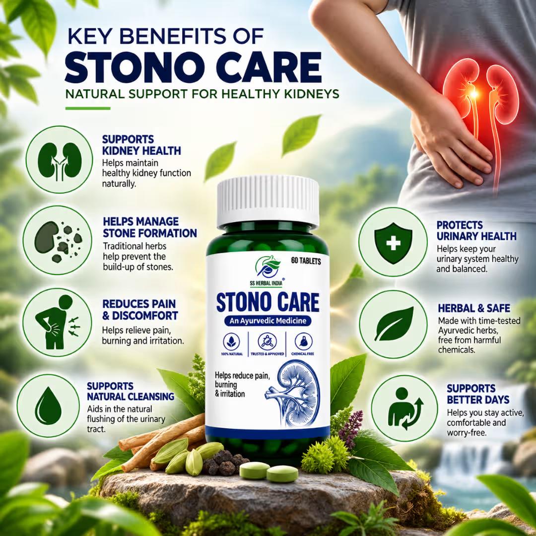 SS herbal Stono Care Tablets | 100% Natural, image 2