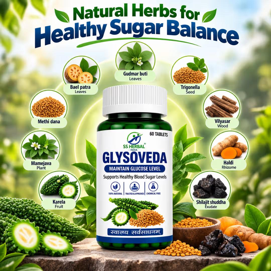 SS Herbal Glysoveda Tablets, image 3