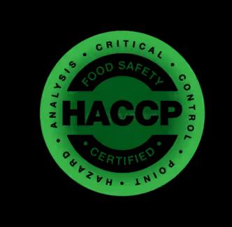 HACCP Certificate