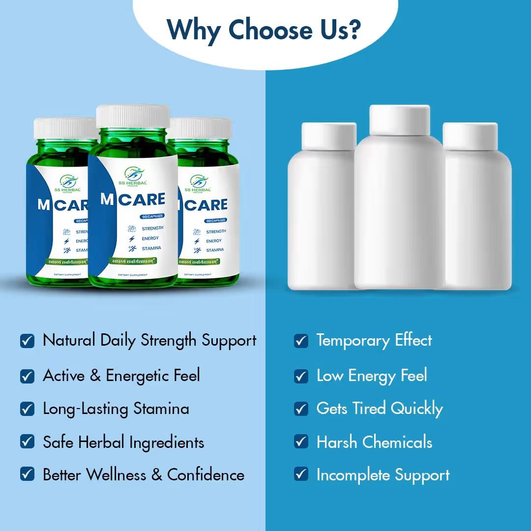 SS herbal M Care capsules| 100% Natural