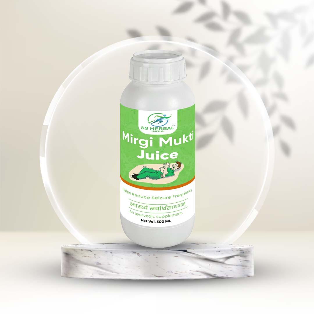SS Herbal Mirgi Mukti Juice 500 ml bottle