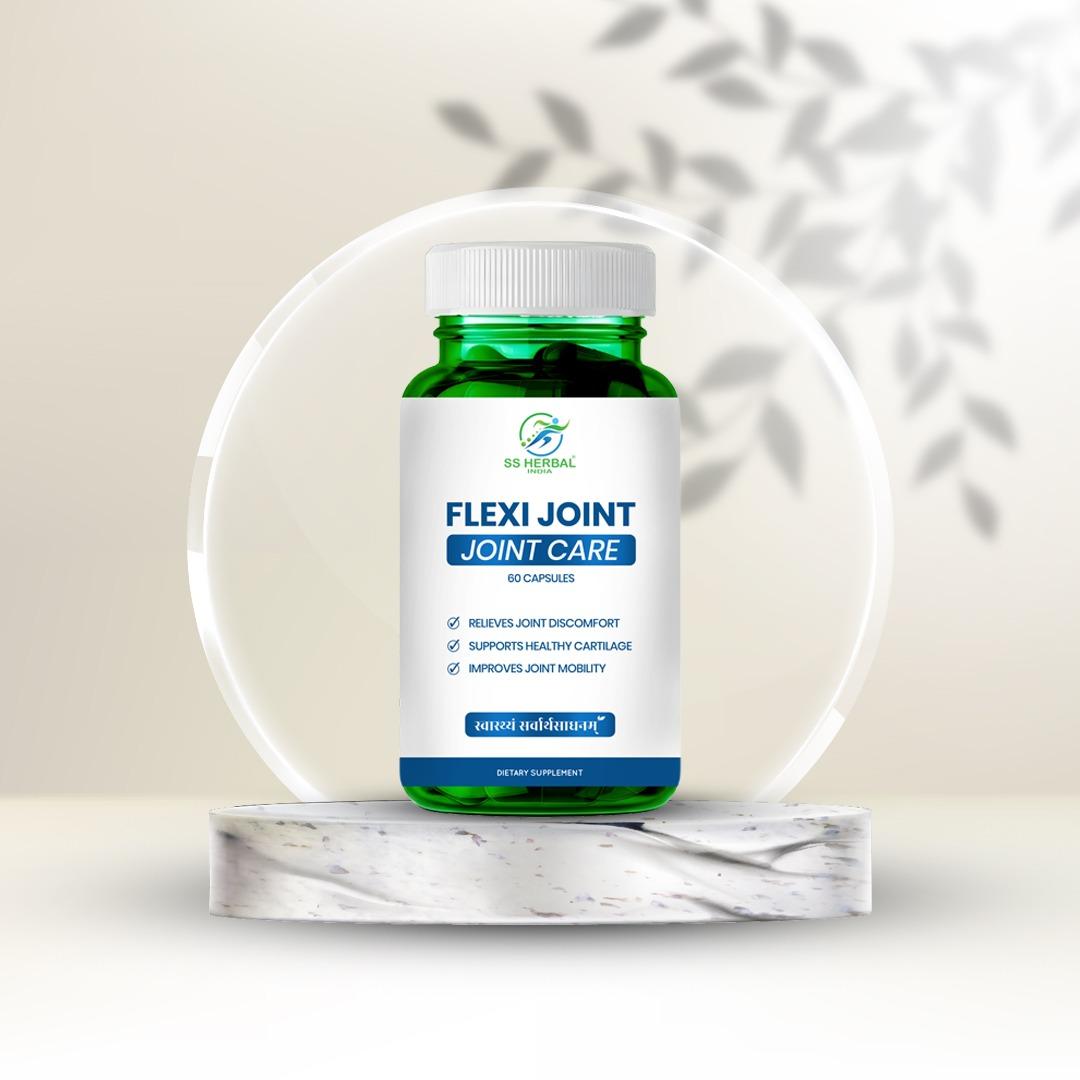SS Herbal FlexiJoint Capsules, 60-capsule green bottle