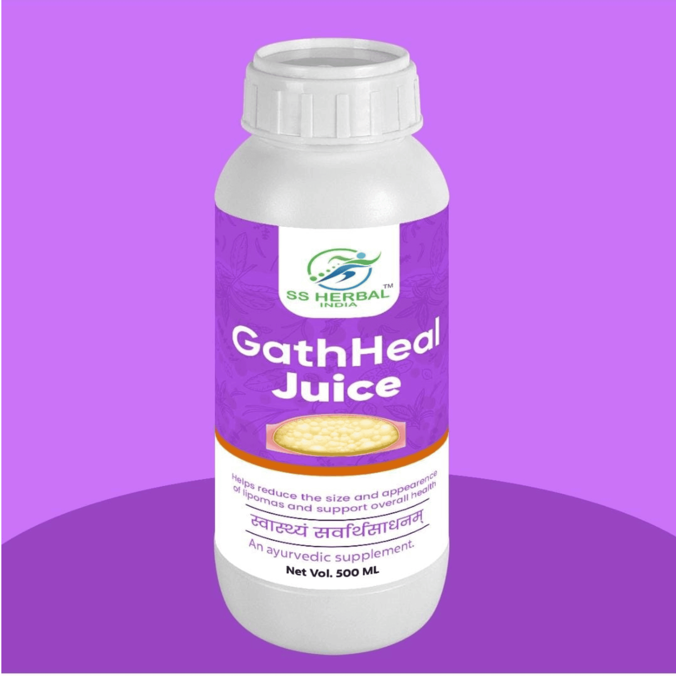Buy GathHeal Juice – Ayurvedic Remedy for Lipomas | 500ml – SS Herbal India