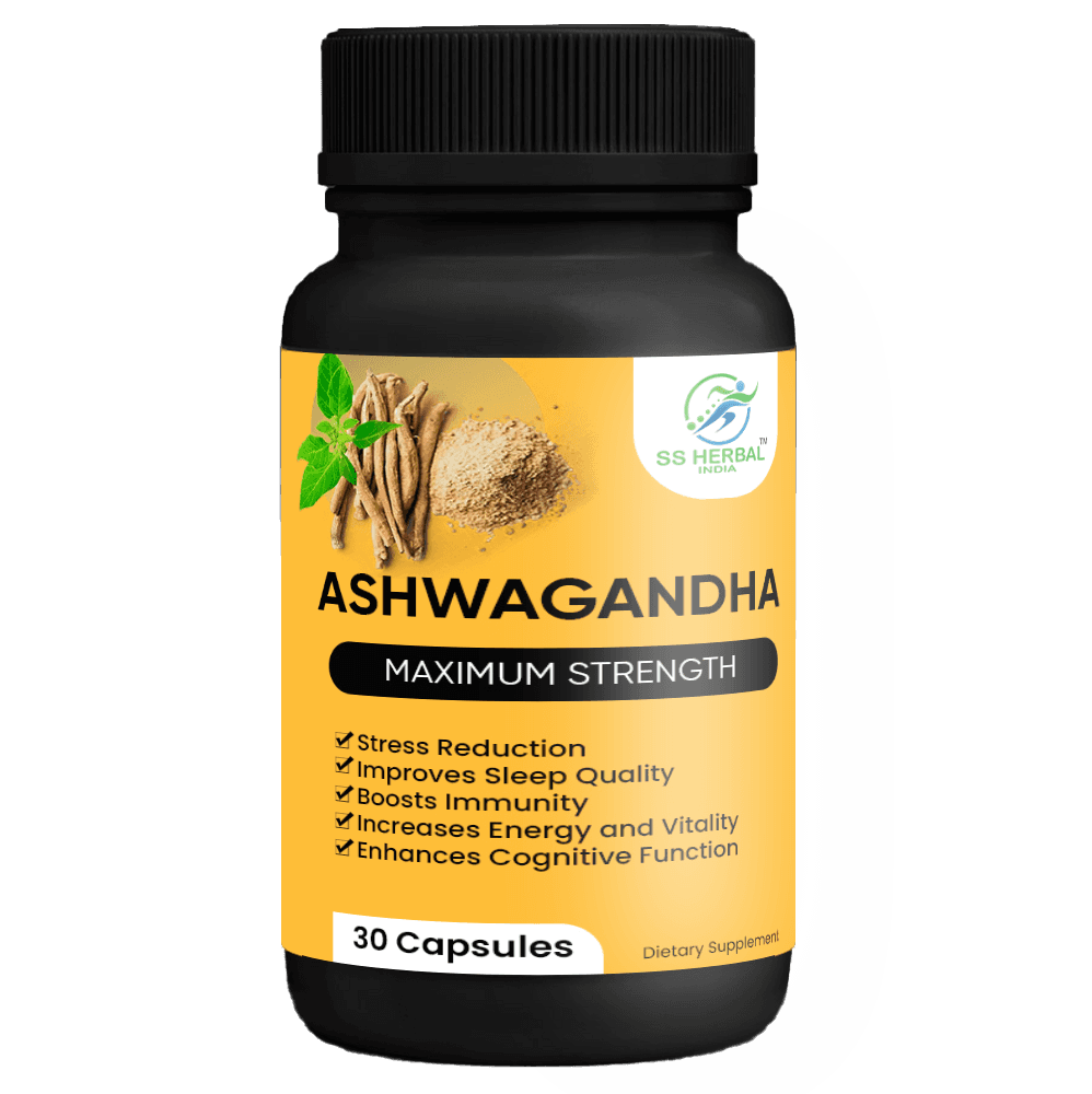 SS Herbal Ashwagandha, 100% Natural | Maximum Strength