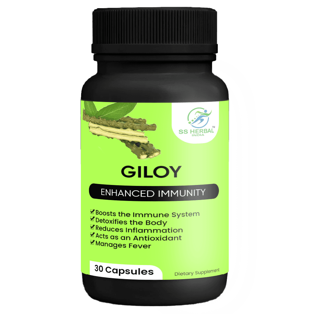 SS Herbal Giloy Capsules | Enhanced Immunity | 100% Natural