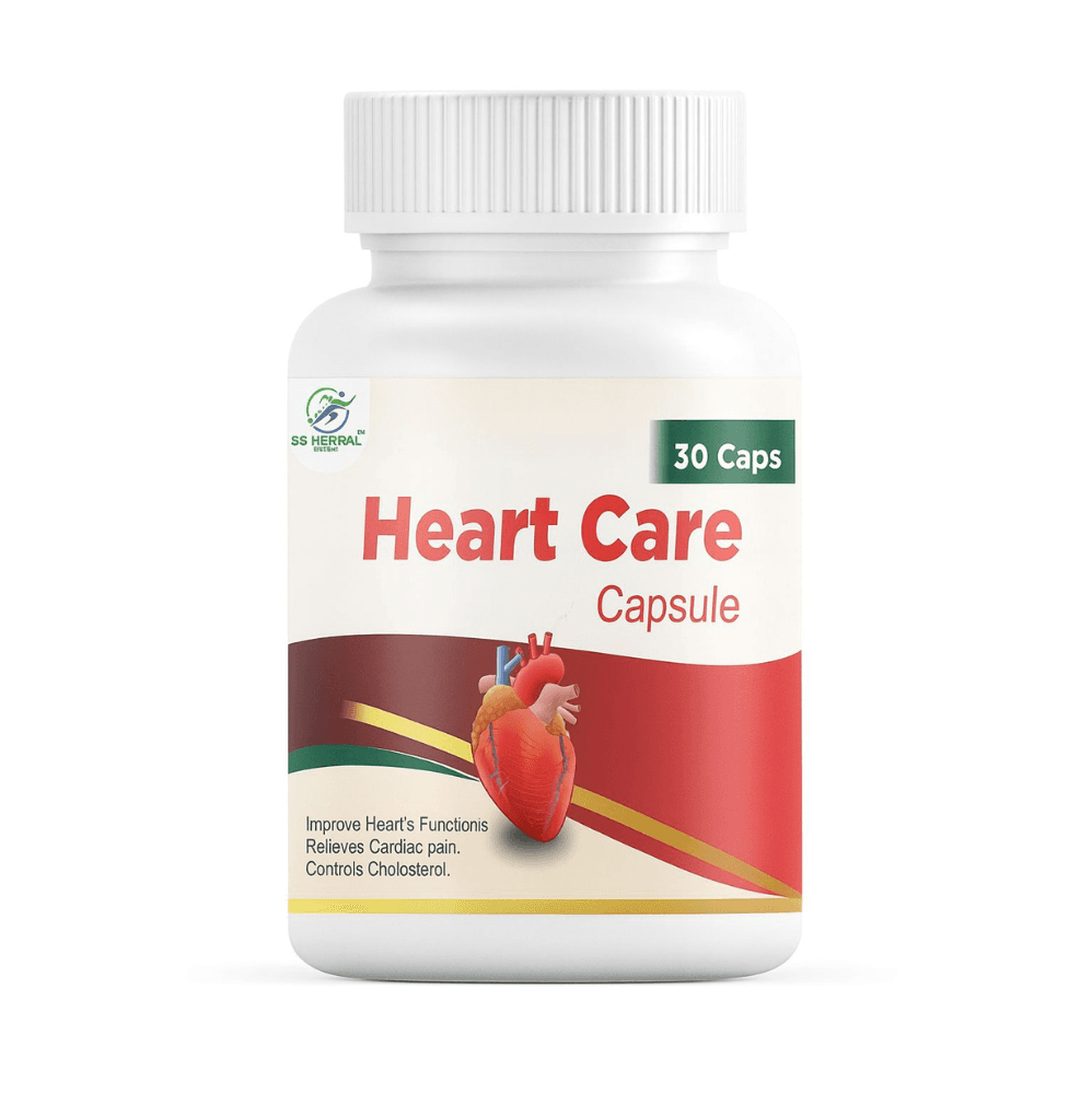 SS Herbal Heart Care Capsules – 30 Caps