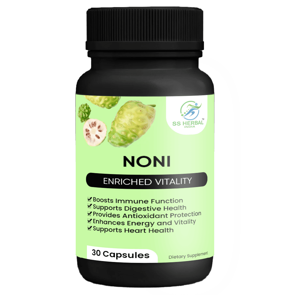 SS Herbal Noni Capsules | Enriched Vitality | 100% Natural