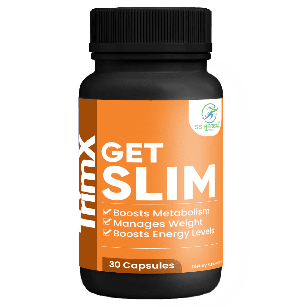 SS Herbal TrimX Get Slim Weight Loss Capsules | 100% Natural | No Side-Effects